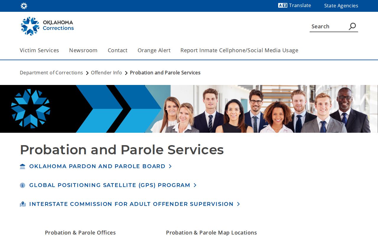 Mayes County parole and probation office directory